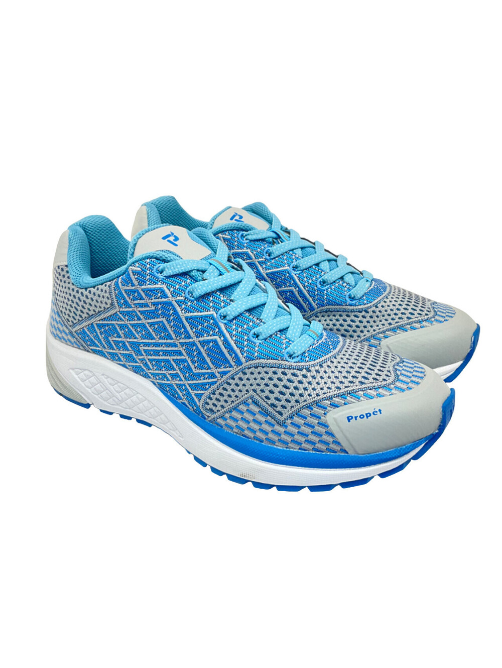 Propet Women's Low-Cut One Athletic Running Sneakers WAA102M Blue/Grey Size 7.5M